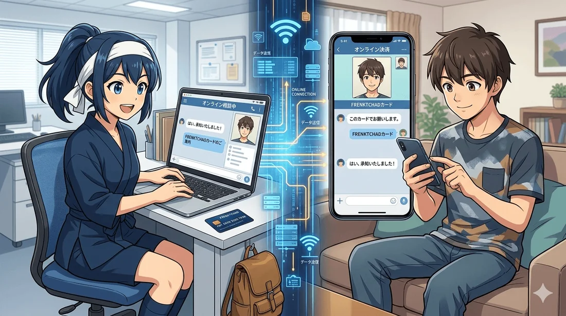 現金化サービスの流れイメージ
